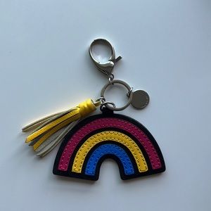 Rebecca Minkoff Rainbow Bag Charm Keychain